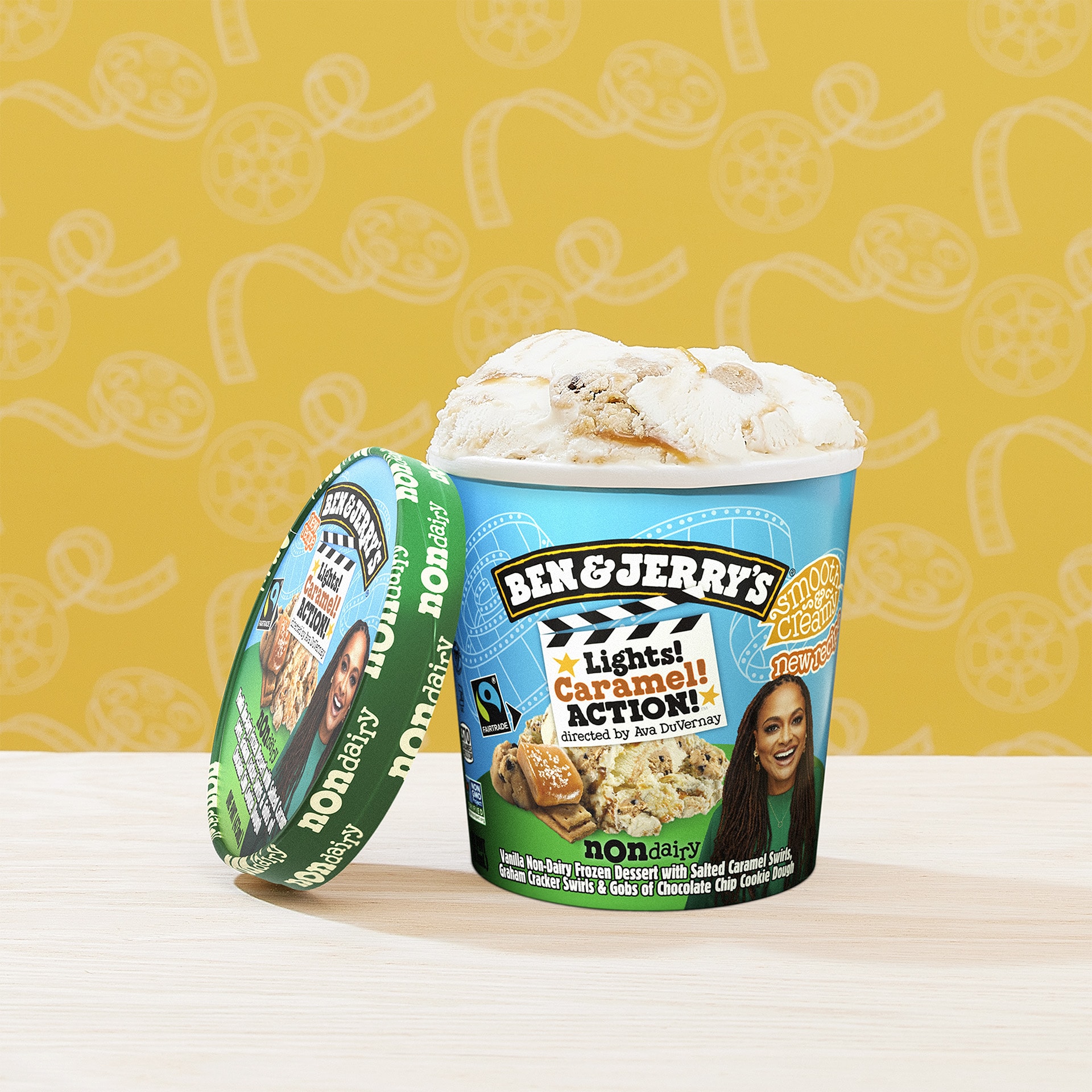 Lights! Caramel! Action!™ Non-Dairy Oat | Ben & Jerry's